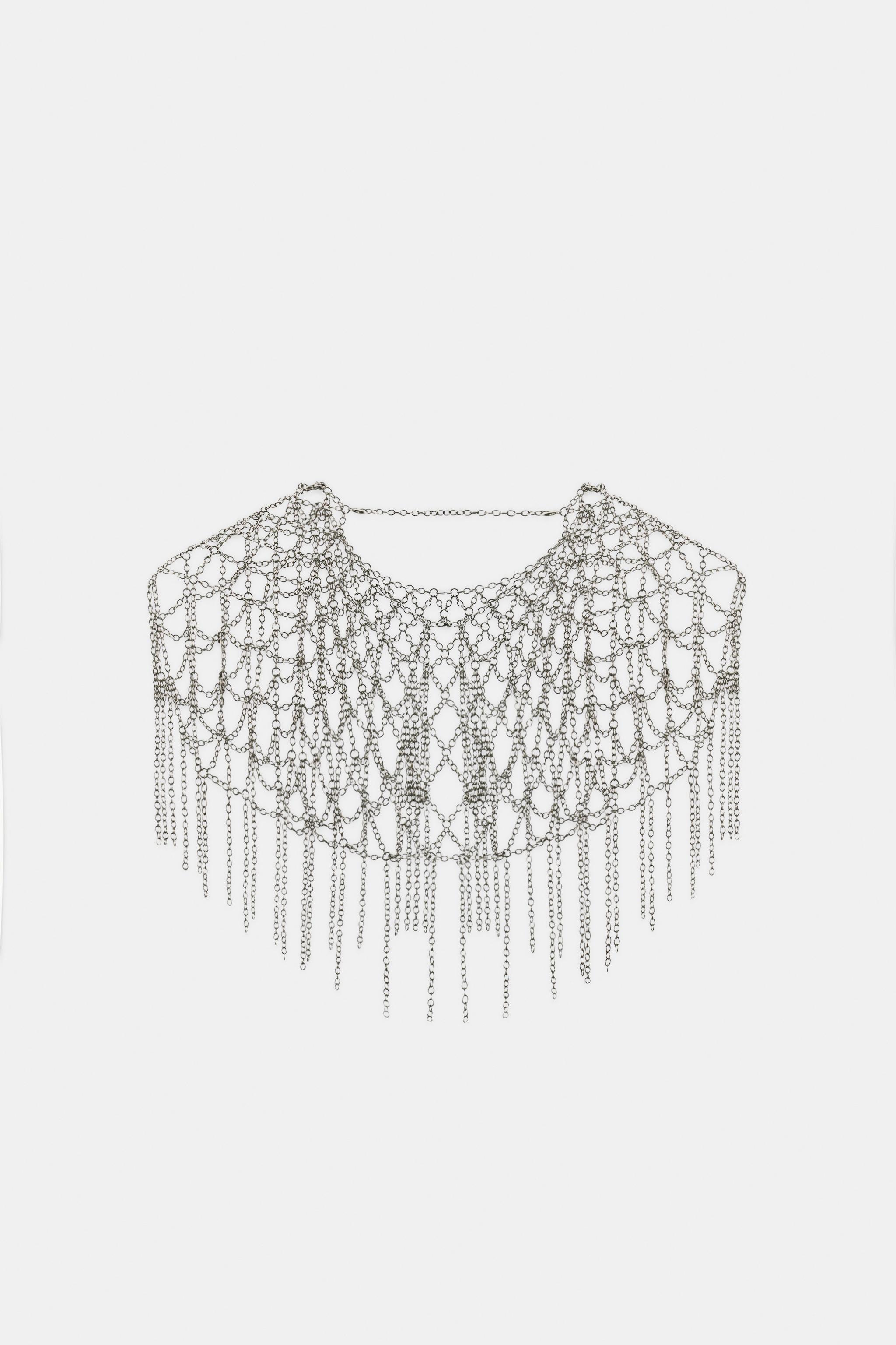 COLLIER CAPE ANNEAUX FRANGES ÉDITION LIMITÉE